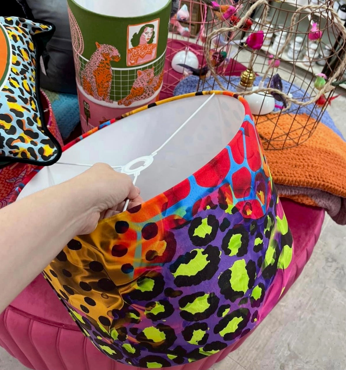 Lampshade making class. Wednesday 13th Aug 6.30pm
