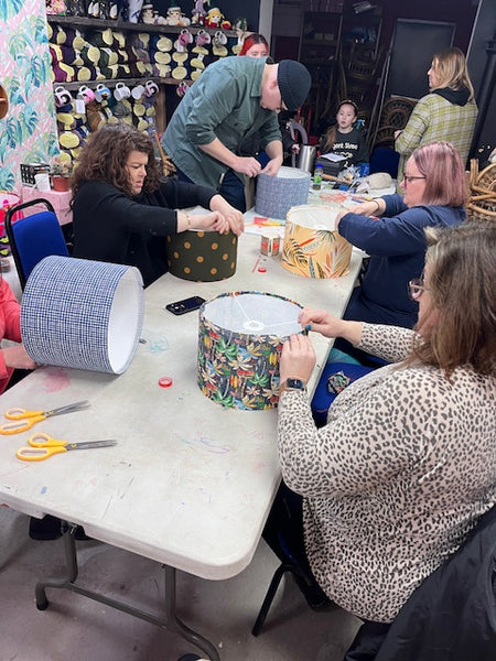 Lampshade making class.Saturday 14th Sept 1.30pm