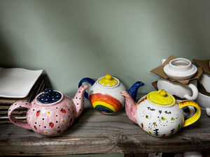 Teapot painting class,Thursday Sept 5th, 7pm.